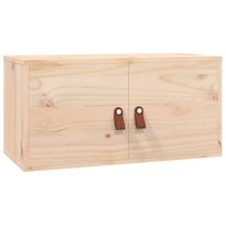 Seinäkaappi 60x30x30 cm täysi mänty (18365)