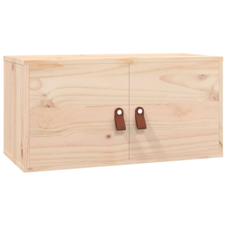 Seinäkaappi 60x30x30 cm täysi mänty (18365)