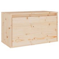 Seinäkaappi 60x30x35 cm täysi mänty (13445)