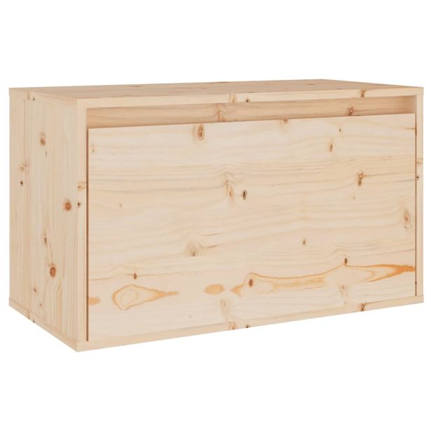 Seinäkaappi 60x30x35 cm täysi mänty (13445)