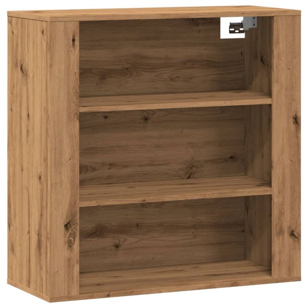 Seinäkaappi artesaani tammi 80x33x80 cm tekninen puu (57088)