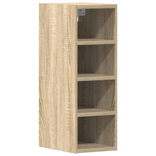 Seinäkaappi Sonoma tammi 20x29,5x60 cm lastulevy (54159)