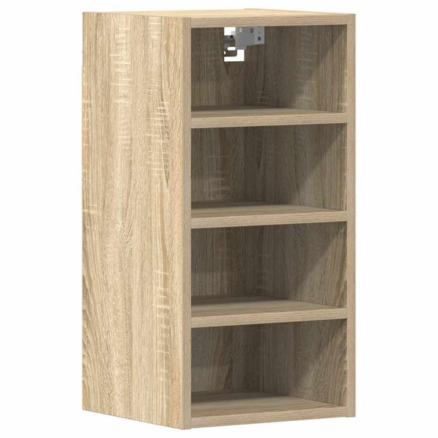 Seinäkaappi sonoma tammi 30x29,5x60 cm lastulevy (54168)