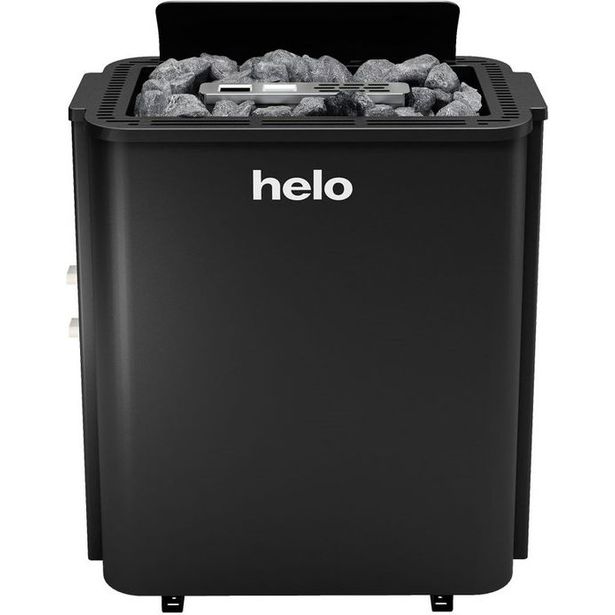 Sähkökiuas Helo Havanna 90 STS WT, 9kW, 9-13m³, manuaalitäyttö, kiinteä ohjaus