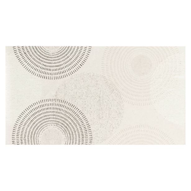 Seinälaatta Laattapiste LPC Kairo Ympyrä matta tasapintainen harmaa kuviolaatta 44.7x24.7cm