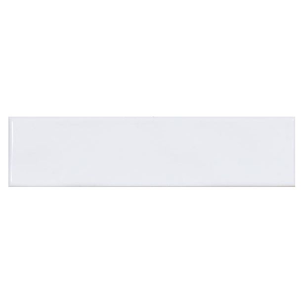 Seinälaatta Laattapiste LPC Silky kiiltävä laineileva lumi 30x7.5cm
