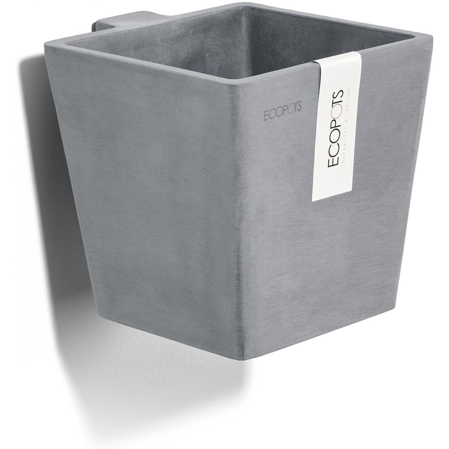 Seinäruukku Ecopots Manhattan 15cm siniharmaa