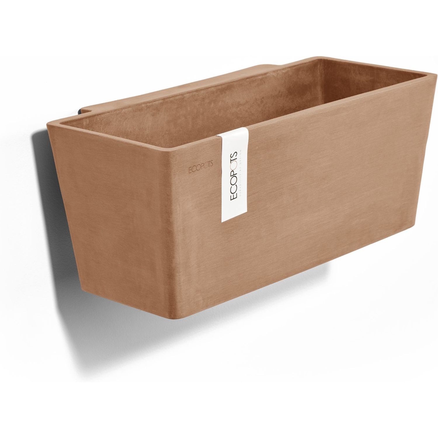 Seinäruukku Ecopots Manhattan 35cm terracotta