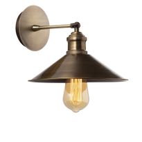 Seinävalaisin Linento Lighting Berceste, messinki, Ø24cm