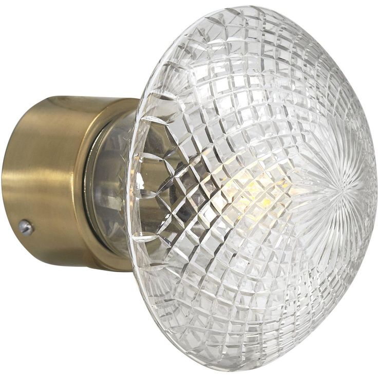 Seinävalaisin PR Home Juliette Ø160x170mm kirkas/messinki