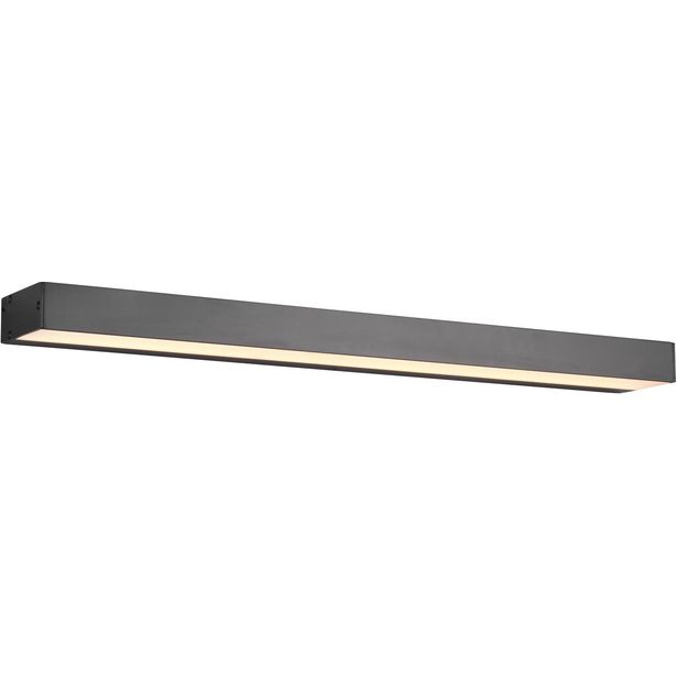 Seinävalaisin Trio Rocco H2O LED, 60 cm, mattamusta