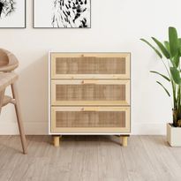 Senkki 60x30x70cm, mänty ja rottinki, eri värejä