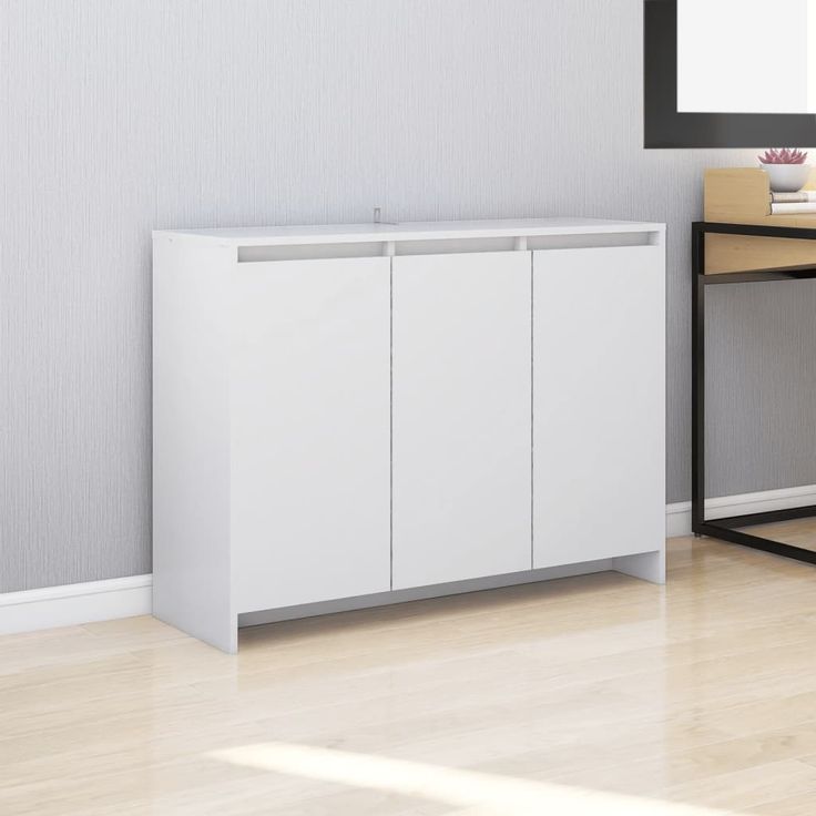 Senkki 102x33x75 cm lastulevy valkoinen