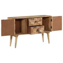 Senkki 110x30x73 cm täysi mangopuu (76063)