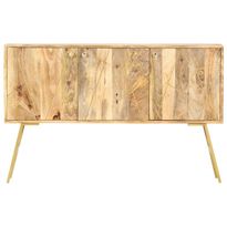 Senkki 118x30x75 cm täysi mangopuu (85873)