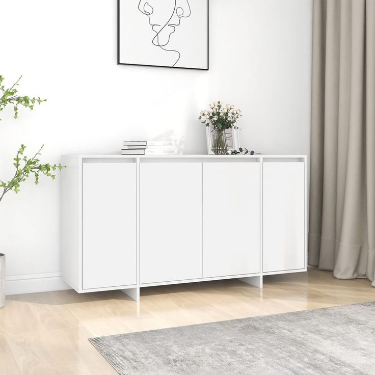 Senkki 135x41x75 cm lastulevy valkoinen