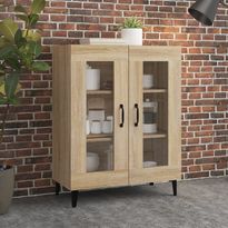 Senkki 4 69,5x34x90 cm tekninen puu tammi
