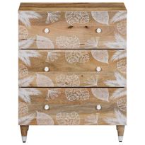 Senkki 60x33,5x75 cm Massiivipuu Mango (18667)