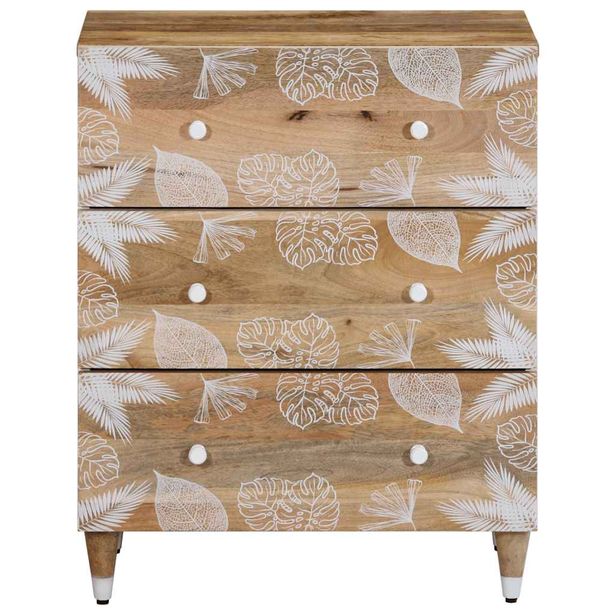 Senkki 60x33,5x75 cm Massiivipuu Mango (18667)
