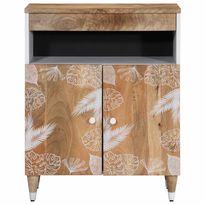 Senkki 60x33,5x75 cm Massiivipuu Mango (18689)