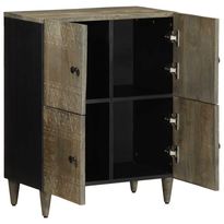 Senkki 60x33x75 cm täysi mangopuu (17818)