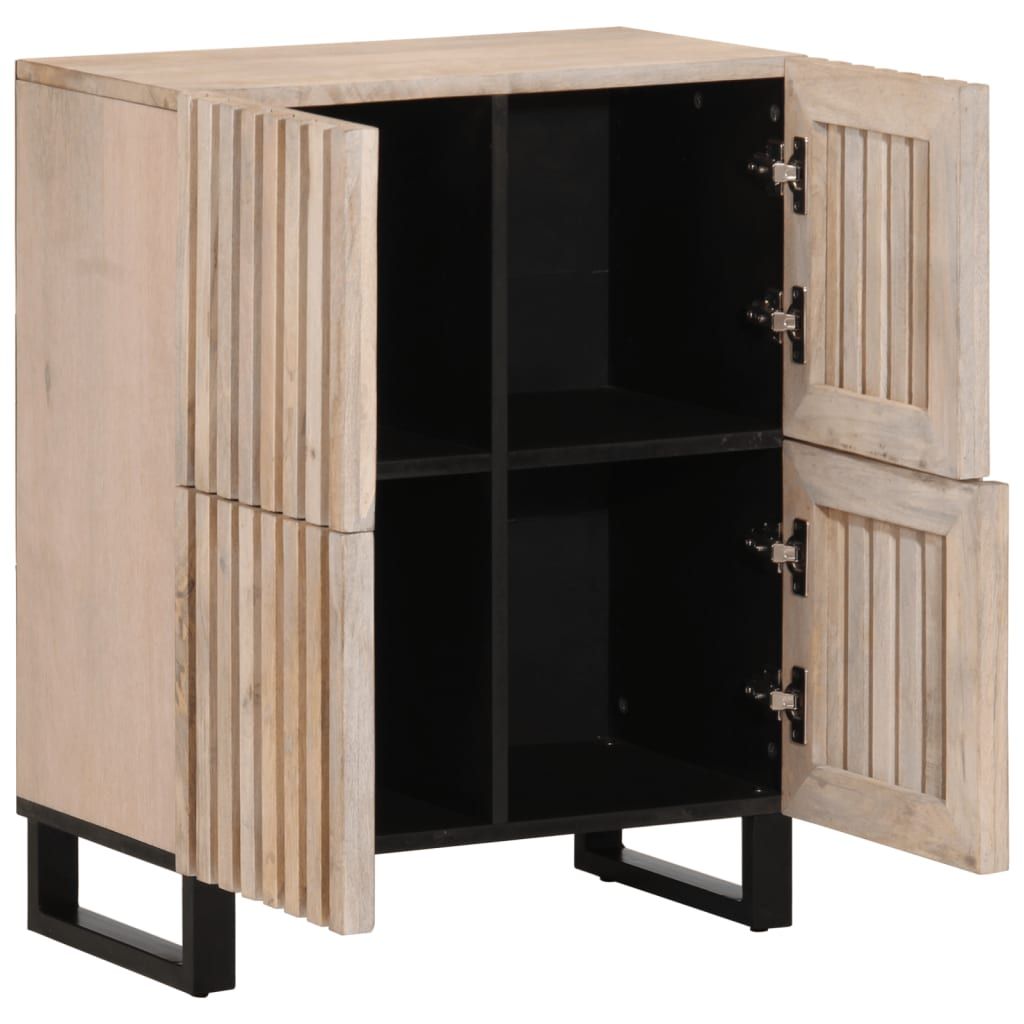 Senkki 60x34x75 cm täysi mangopuu (77567)