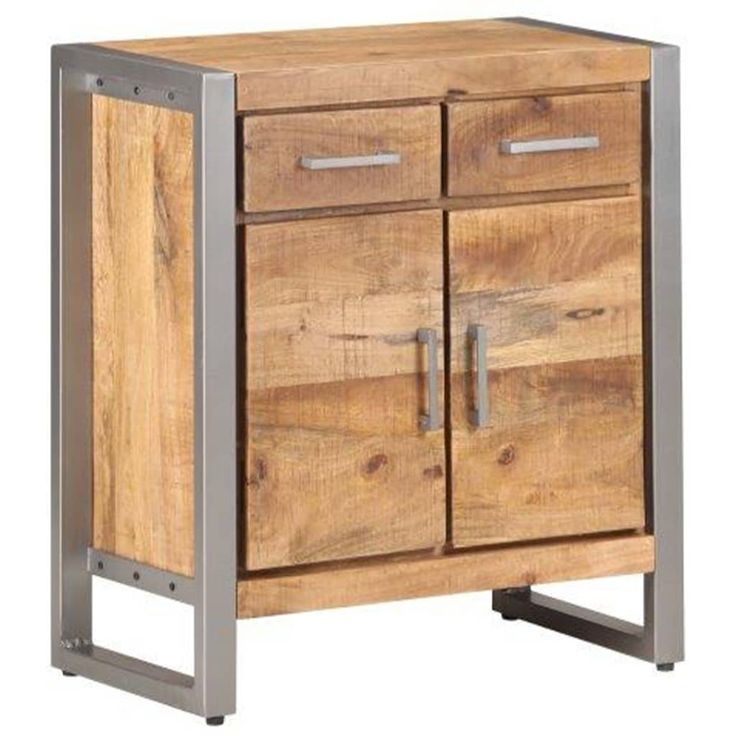 Senkki 60x35x72 cm karkea mangopuu