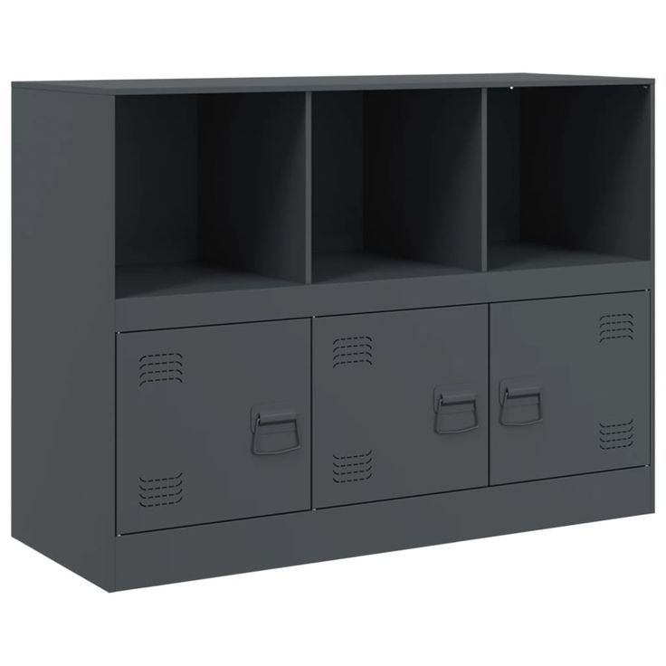 Senkki antrasiitti 99x39x73 cm teräs (41789)