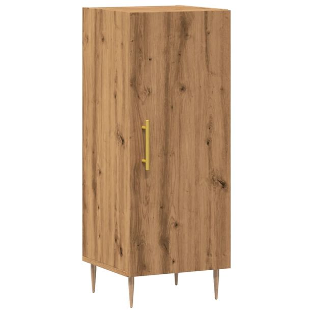 Senkki artesaani tammi 34,5x34x90 cm tekninen puu (57184)