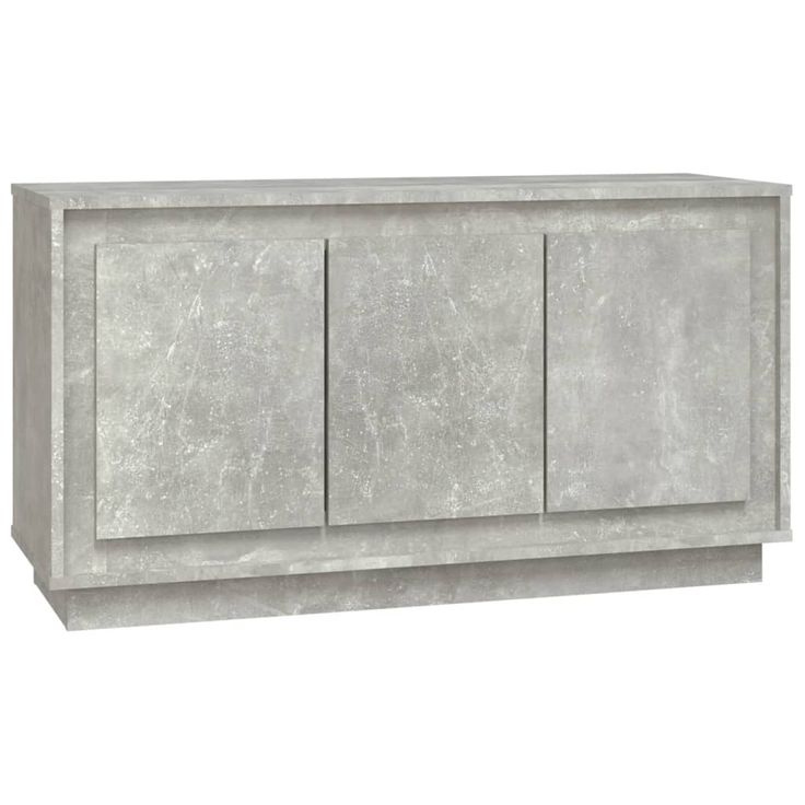 Senkki betoninharmaa 102x35x55 cm tekninen puu (31889)