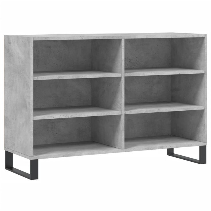 Senkki betoninharmaa 103,5x35x70 cm tekninen puu (27120)