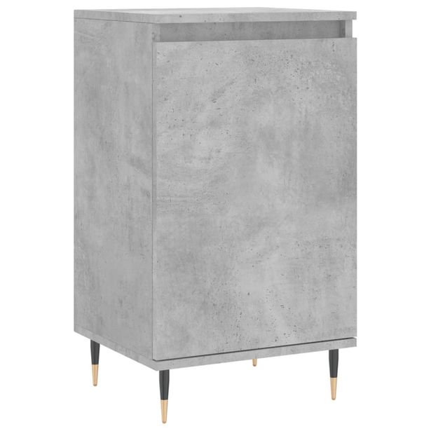 Senkki betoninharmaa 40x35x70 cm tekninen puu (31044)