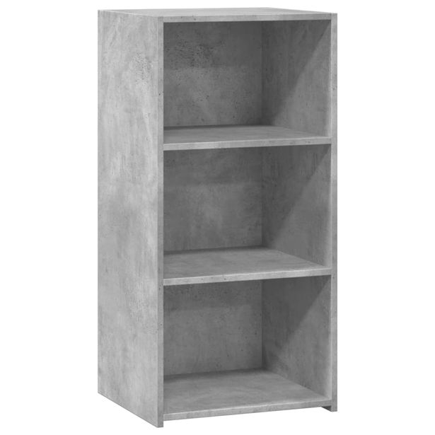 Senkki betoninharmaa 45x41x93 cm tekninen puu (46358)