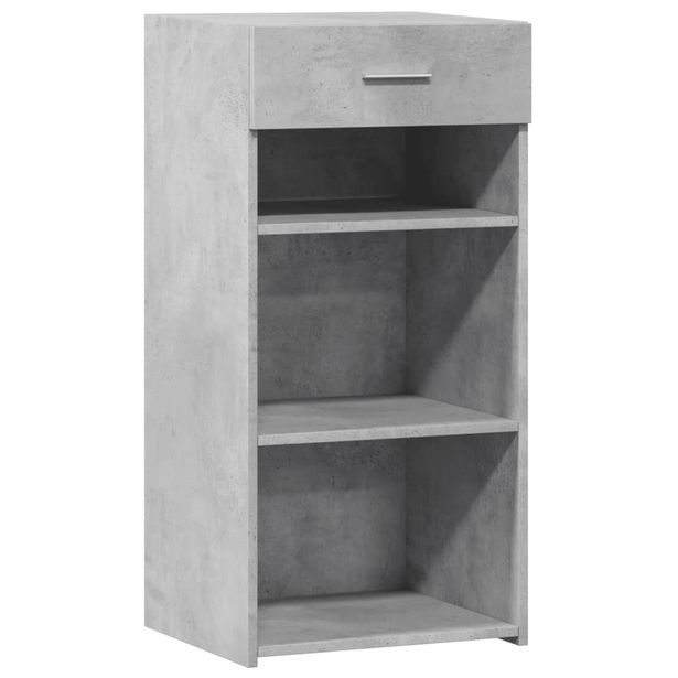 Senkki betoninharmaa 45x42,5x93 cm tekninen puu (46323)