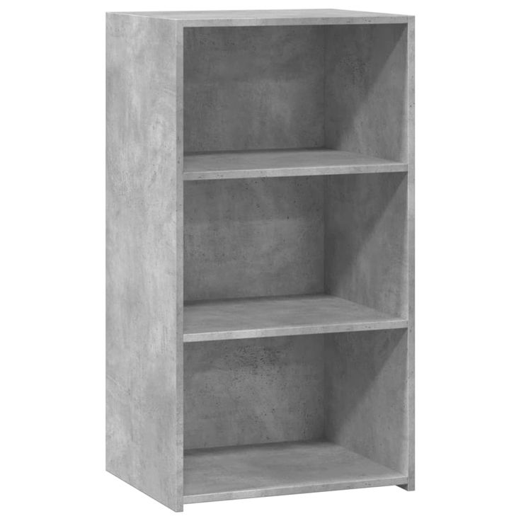 Senkki betoninharmaa 50x41x93 cm tekninen puu (46365)