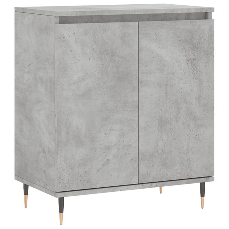 Senkki betoninharmaa 60x35x70 cm tekninen puu (27152)