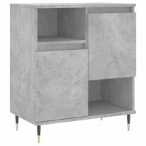 Senkki betoninharmaa 60x35x70 cm tekninen puu (31184)