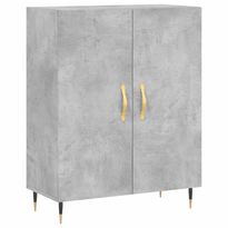Senkki betoninharmaa 69,5x34x90 cm tekninen puu (27704)