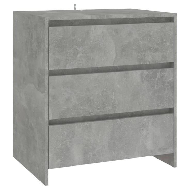 Senkki betoninharmaa 70x41x75 cm tekninen puu (09750)