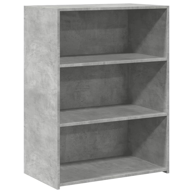 Senkki betoninharmaa 70x41x93 cm tekninen puu (46372)