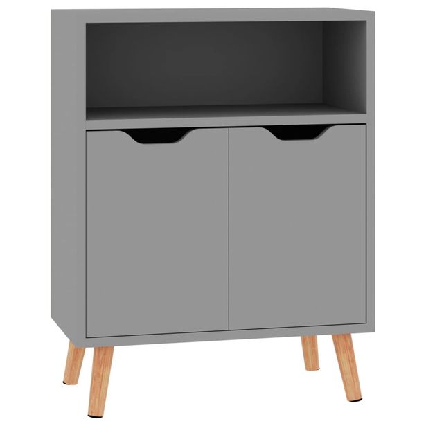 Senkki harmaa 60x30x72 cm tekninen puu (26824)