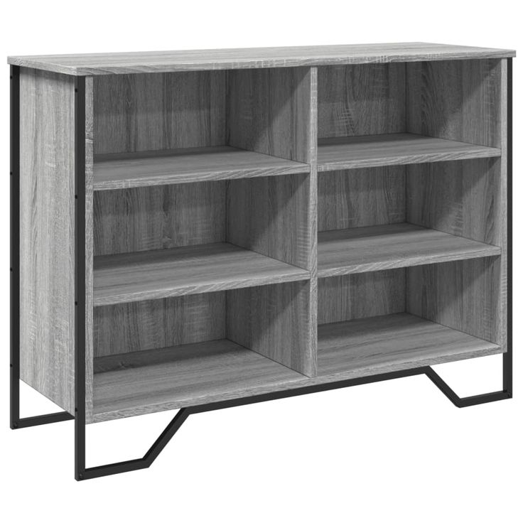 Senkki harmaa Sonoma 101x35,5x74,5 cm tekninen puu (48557)