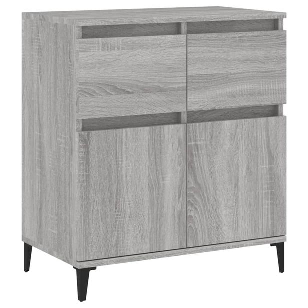 Senkki harmaa Sonoma 60x35x70 cm tekninen puu (19690)