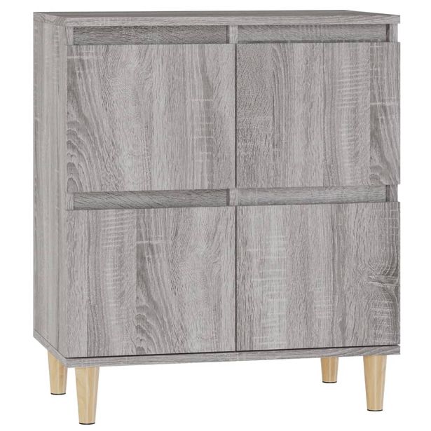 Senkki harmaa Sonoma 60x35x70 cm tekninen puu (21162)