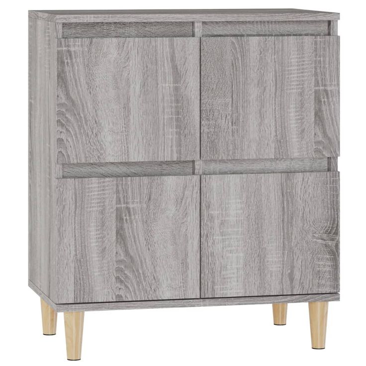 Senkki harmaa Sonoma 60x35x70 cm tekninen puu (21162)