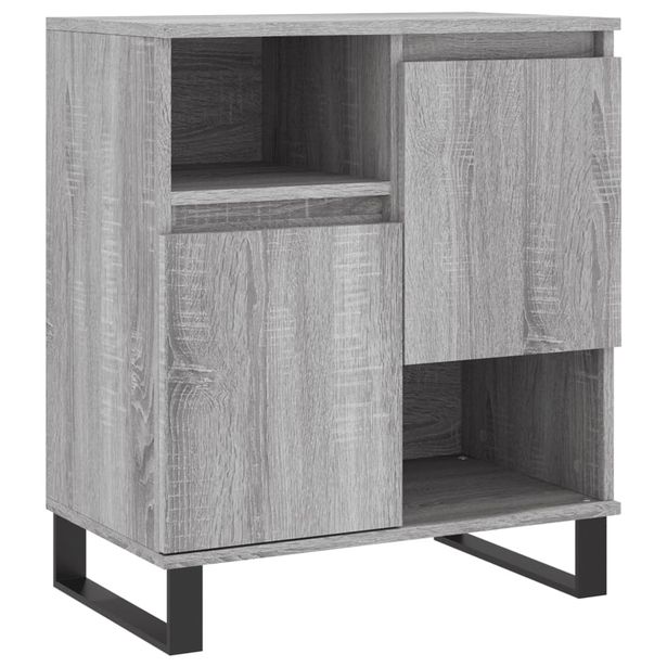Senkki harmaa Sonoma 60x35x70 cm tekninen puu (31202)