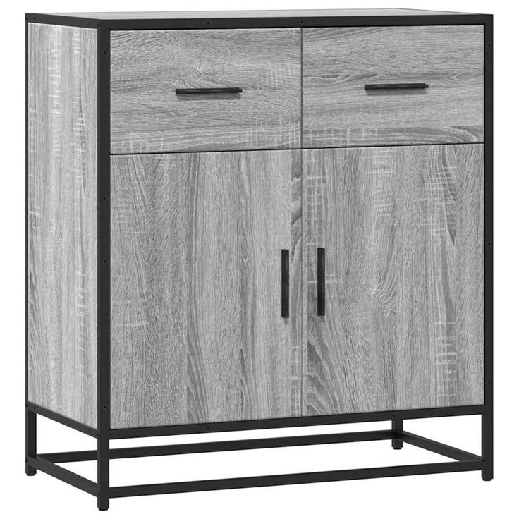 Senkki Harmaa Sonoma 68x35x76 cm tekninen puu (48982)