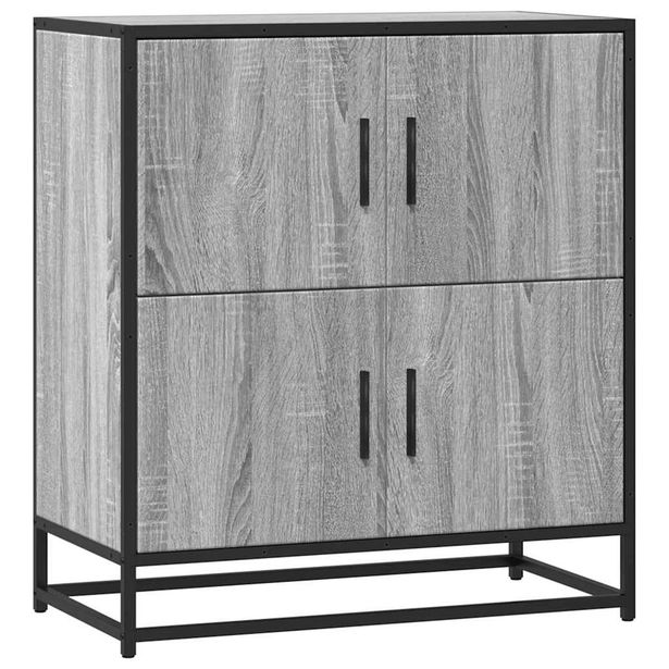 Senkki Harmaa Sonoma 68x35x76 cm tekninen puu (48992)
