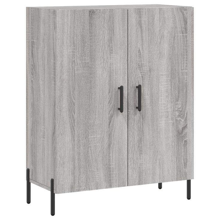 Senkki harmaa Sonoma 69,5x34x90 cm tekninen puu (27738)