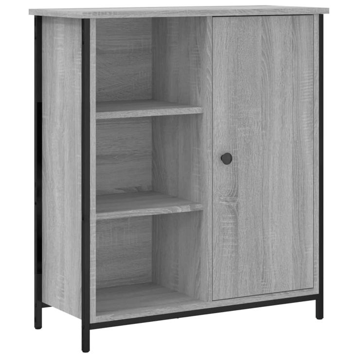 Senkki harmaa Sonoma 70x30x80 cm tekninen puu (35497)